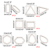 201 Stainless Steel Linking Rings STAS-UN0013-19P-4
