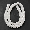 Natural White Jade Beads Strands X-G-D481-17A-4