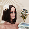 Women's Feather Aligator Hair Clips OHAR-WH0034-13B-5
