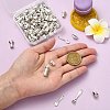 70Pcs 7 Styles Tibetan Style Zinc Alloy Pendants FIND-CJ0005-28-4