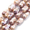 Natural Nucleated Pearl Beads Strands PEAR-B004-15M-06C-2