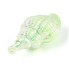 UV Plating Opaque Acrylic Shell Shape Big Pendants SACR-T018-35E-2