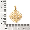 304 Stainless Steel Pendants STAS-S144-05G-B-3