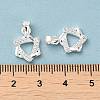 Brass Cubic Zirconia Pendant KK-K273-07S-3