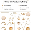 Brass Flat Head Pins KK-BC0004-01-0.7x45-3
