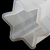 6-Ponited Star Shape Scented Candle Silicone Molds DIY-K073-06-6