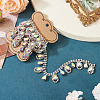 1 Yard Iron Rhinestone Strass Chains FIND-PJ0001-44B-7