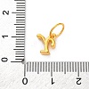 925 Sterling Silver Letter Charms with Jump Rings LS-STER-R008-01G-Y-3