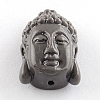 Dyed Buddha Head Synthetical Coral Beads X-CORA-R011-15-2