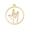304 Stainless Steel Pendants STAS-Z131-01B-G-1