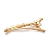 Alloy Alligator Hair Clips AJEW-A061-01D-G-3