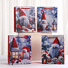 Christmas Paper Gnome Printed Tote Bags ABAG-P015-01B-1