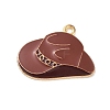West Cowboy Theme Golden Plated Alloy Enamel Pendants FIND-B036-02B-1