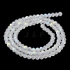 Transparent Glass Beads Strands X1-EGLA-A034-T4mm-MB19-4
