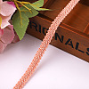 Polyester Centipede Braid Lace Trim OCOR-WH0019-04I-1