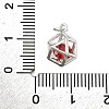 S925 Sterling Silver with Cubic Zirconia Charms LS-STER-Q006-07A-P-3
