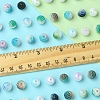 200Pcs 10 Styles Imitation Pearl & Opaque Acrylic Berry Beads OACR-FS0001-96A-5