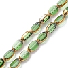 Electroplate Glass Beads Strands EGLA-K015-12C-1