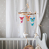 DIY Wood Butterfly Wind Chime Making Kits DIY-FH0010-13-6