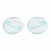 Transparent Resin Pendants RESI-N030-005D-3