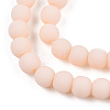 Opaque Glass Beads Strands LS-GLAA-T032-P4mm-MD09-2
