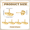 10Pcs 201 Stainless Steel Pendants STAS-LP0004-27-2