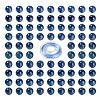 100Pcs 8mm Natural Kyanite/Cyanite/Disthene Round Beads DIY-LS0002-52-1