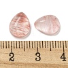 Cherry Quartz Glass Cabochons G-Q173-02C-22-3