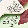 Brass Rhinestone Spacer Beads RB-A014-L8mm-01S-NF-4