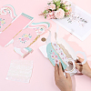 12Pcs 4 Styles Teapot Shaped Paper Bouquet Packing Boxes DIY-SP0006-40-4