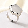 304 Stainless Steel Adjustable Finger Ring RJEW-H244-02P-1