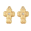 304 Stainless Steel Rhinestone Pendants SA-CBAE7EB-29G-1