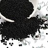 Frosted Opaque 12/0 Glass Seed Beads SEED-R029-2mm-A07-1
