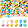 Wood European Beads WOOD-TA0002-62-1