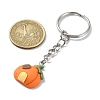 Alloy and Resin Pendant Keychain KEYC-JKC00894-3