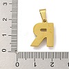 Ion Plating(IP) 304 Stainless Steel Pendants STAS-U024-01R-3