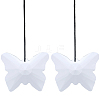 Butterfly Glass Hanging Suncatchers HJEW-WH20019-10B-1
