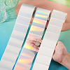 3 Rolls 3 Styles Vinyl Plastic Printable Holographic Stickers OFST-TA0001-10F-6