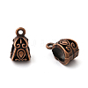 Tibetan Style Zinc Alloy Tube Bails TIBE-Q034-R-NR-2