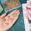 100Pcs 5 Colors Alloy Pendants FIND-CA0009-95-3