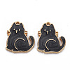 Alloy Enamel Pendants ENAM-N055-035E-NR-2