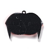 Western Style Fluorescent Acrylic Pendants BACR-I001-01D-3
