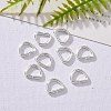 304 Stainless Steel D Rings STAS-F191-05S-B-4