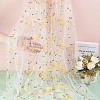 1Pc Flower Pattern Milk Fiber Mesh Fabric DIY-UN0006-50A-3