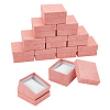 20Pcs Marble Print Paper Display Boxes for Watch CON-GO0001-24-1
