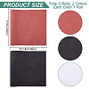 2 Sheets 2 Colors Faux Suede Book Covers DIY-CP0011-10B-2