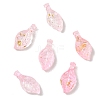 Transparent Acrylic and Gold Foil Pendants AC-CBAF9C1-04A-09-2