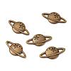 Zinc Alloy Cabochon Enamel Settings PALLOY-WH0036-26AB-1-1