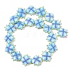 Glass Imitation Jade Beads GLAA-L051-03D-4