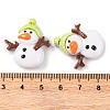 Christmas Decorations Theme Opaque Resin Decoden Cabochons RESI-Z026-01Q-3